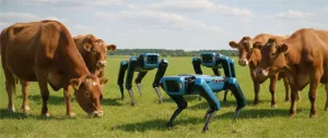 ¡Ciencia para la vida! China revoluciona el campo con robots cuadrúpedos e IA para el monitoreo soberano de ganado.