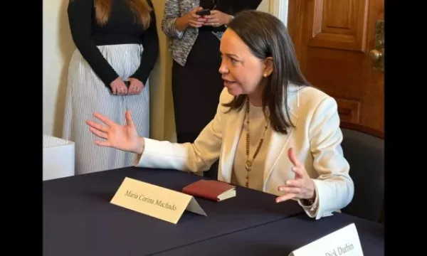 ¿De aliada a «saboteadora»? Fuertes roces en la Casa Blanca por protagonismo de María Corina Machado.