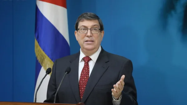 Cuba advierte sobre riesgo global: Canciller denuncia que EE.UU. impulsa una nueva carrera armamentista