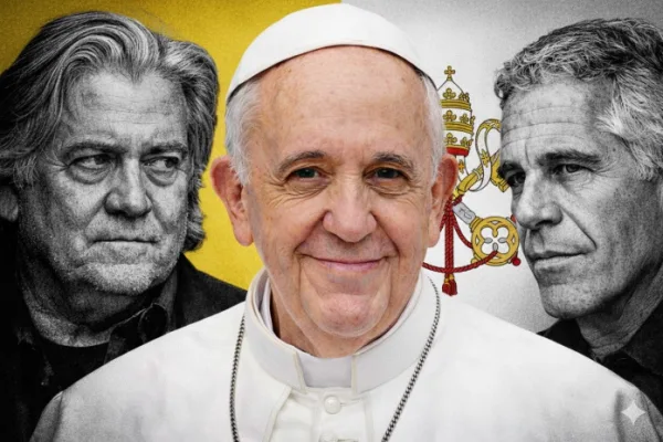 Sombras sobre el Vaticano: Revelan plan de Jeffrey Epstein y Steve Bannon para derrocar al papa Francisco.