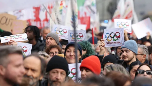 De la nieve al fuego: Milán se convierte en un campo de batalla por protestas contra el ICE en los Juegos Olímpicos.