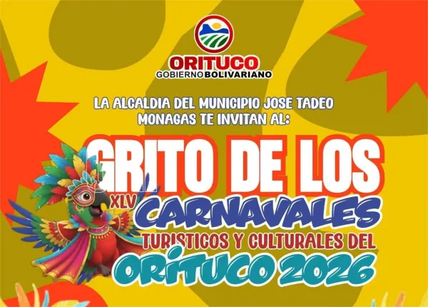 ¡Altagracia de Orituco se desbordó de alegría! El Grito de Carnaval marcó el inicio de la XLV edición de nuestras fiestas.