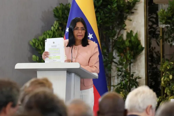 «Respeto mutuo y soberanía»: Delcy Rodríguez propone a EE. UU. una nueva hoja de ruta energética.