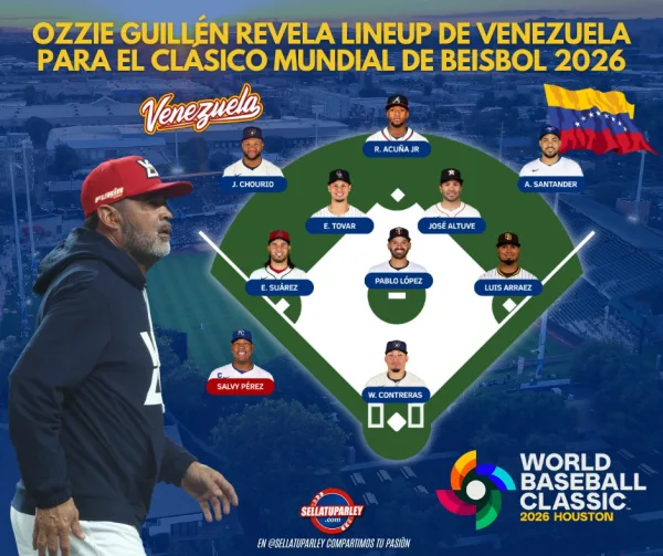 Venezuela despliega su "Dream Team" para conquistar el Clásico Mundial 2026.