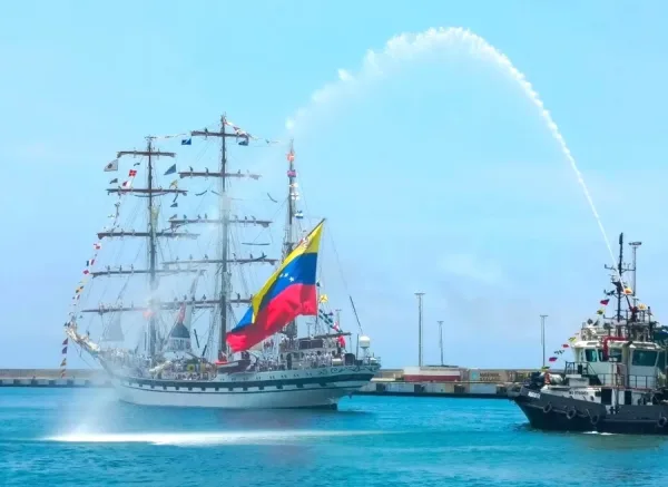 ¡Velas al viento! El Buque Escuela Simón Bolívar inicia su XXXVI Crucero de Instrucción Internacional.