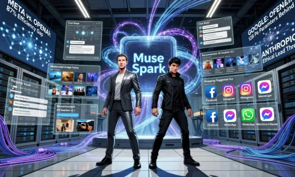 Meta lanza "Muse Spark": La nueva inteligencia artificial que busca destronar a la competencia.