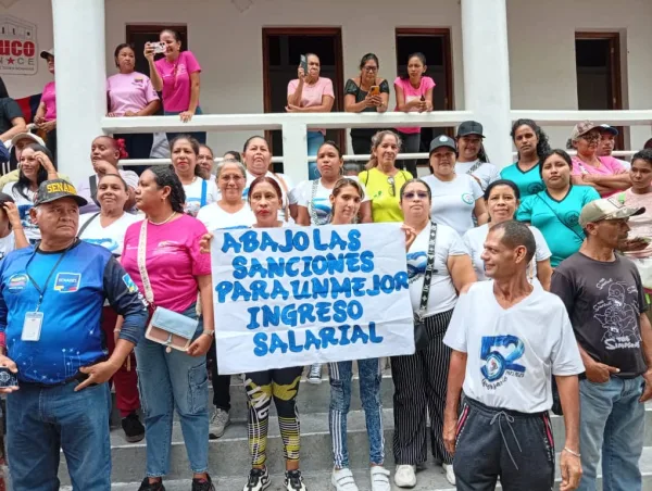 ¡El Orituco a la calle! Sector educativo marcha para exigir el cese de sanciones.