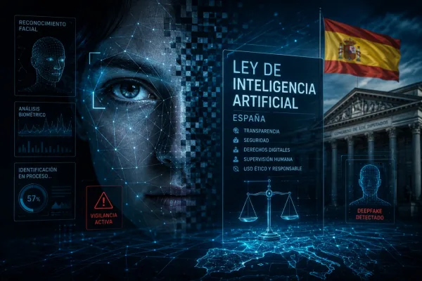 Mano de hierro digital: España aprueba ley con multas millonarias por el uso de deepfakes y abusos con Inteligencia Artificial.
