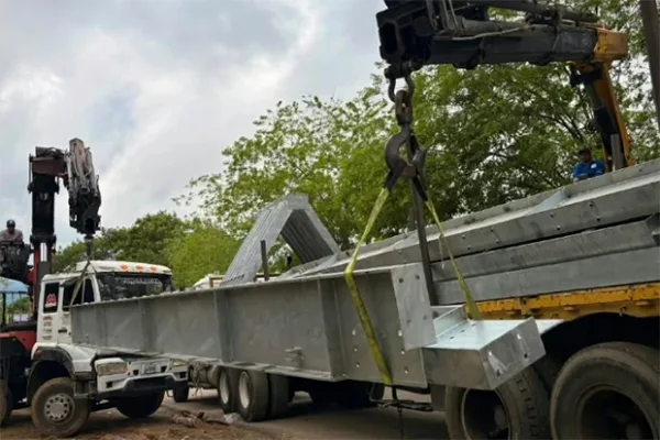 Infraestructura y vialidad: LLega puente de guerra al sector El Pao para restablecer la conectividad entre Aragua y Guárico.