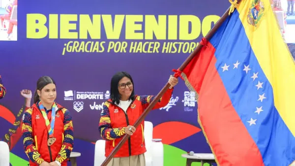 Orgullo nacional: Presidenta Delcy Rodríguez destaca actuación histórica de Venezuela en los Juegos Suramericanos Santa Fe 2026.
